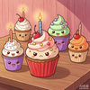2048 Cupcakes 免费在线网页游戏